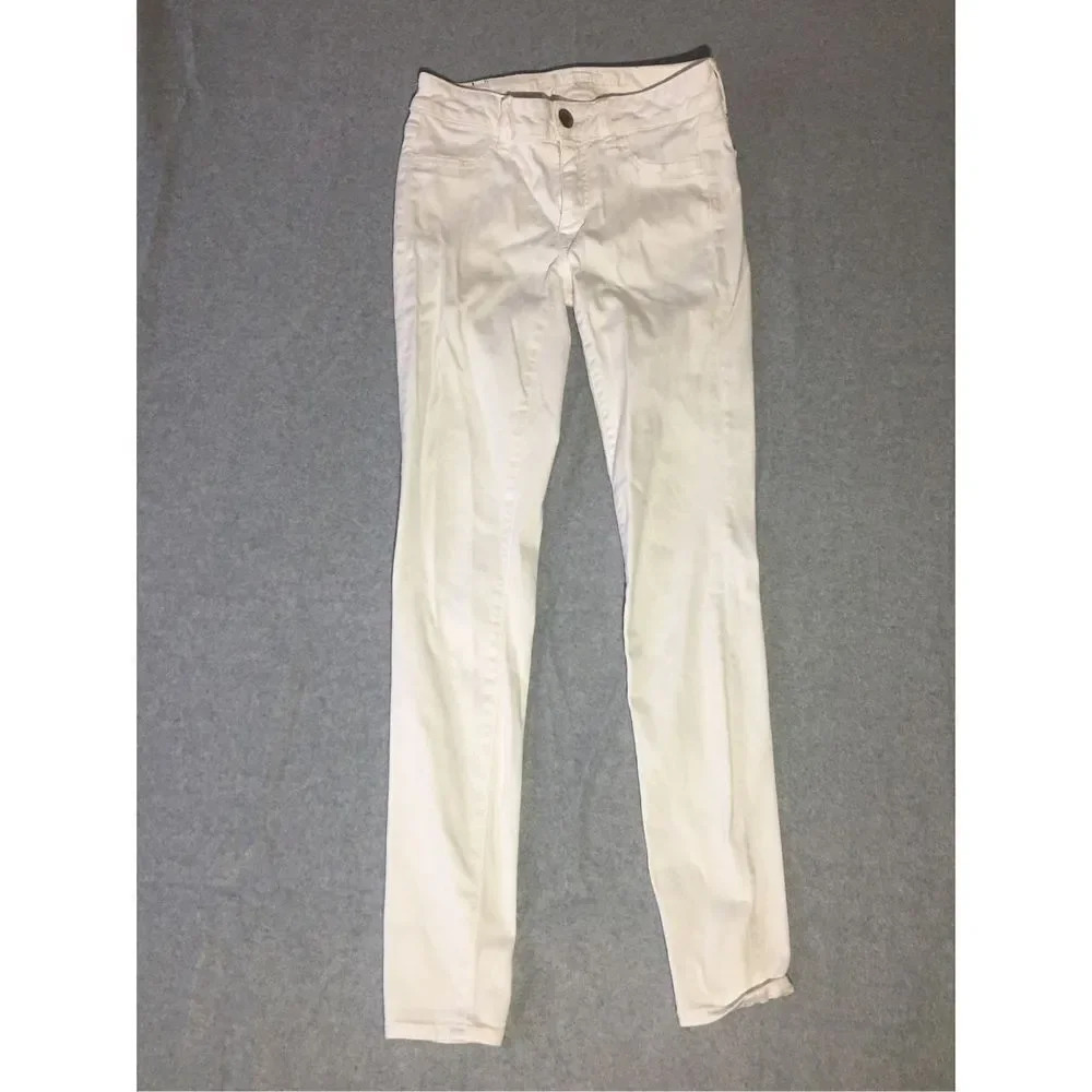 Womens American Eagle Jeans Size 2 Skinny Leg Stretchy Comfortable Trendy Casual